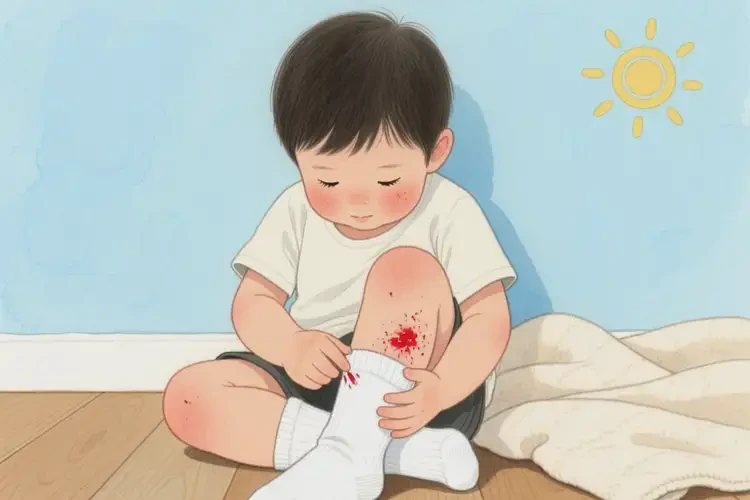 少兒腳上有濕疹不管它會(huì)自己好嗎(圖3)