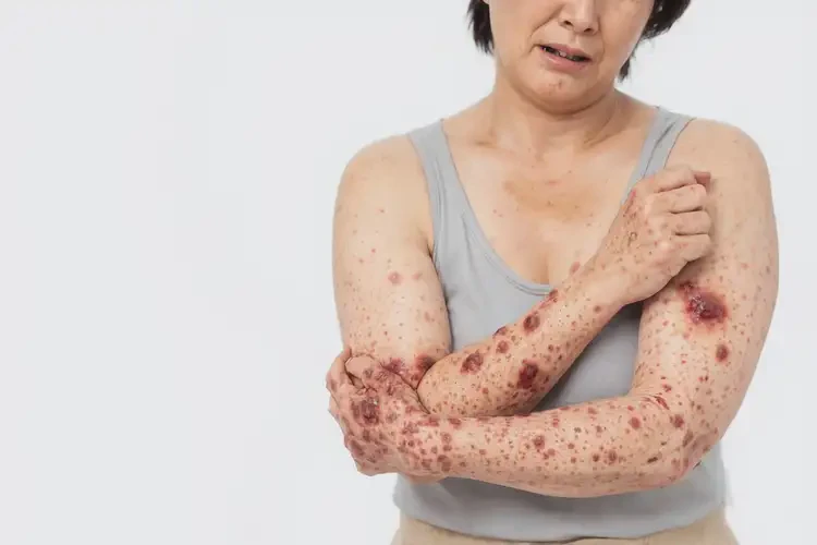 女人全身有濕疹不管它會(huì)自己自愈嗎(圖4)