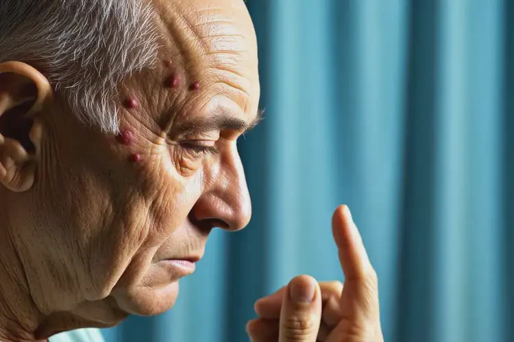 老年人臉上起濕疹不管它會自己好嗎(圖2)