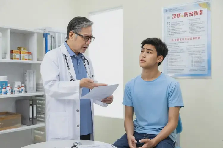 大學(xué)生全身偶爾起濕疹可以徹底自愈嗎(圖3)