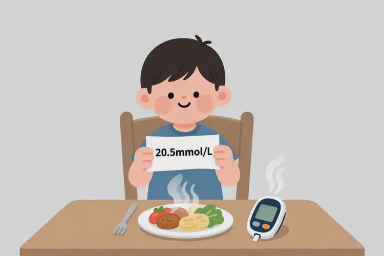 小孩餐后血糖20點(diǎn)5是糖尿病嗎(圖1)