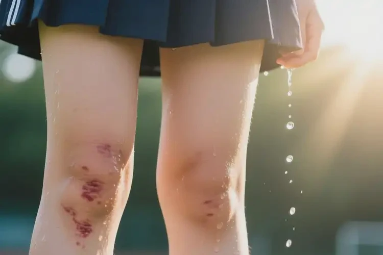 中學生大腿出現(xiàn)濕疹能徹底自愈嗎(圖2)