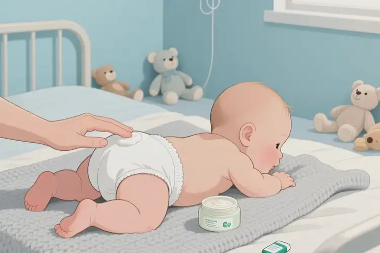 小兒屁股容易起濕疹可以徹底自愈嗎(圖4)