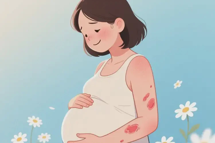 孕婦身上起濕疹可以徹底自愈嗎(圖4)
