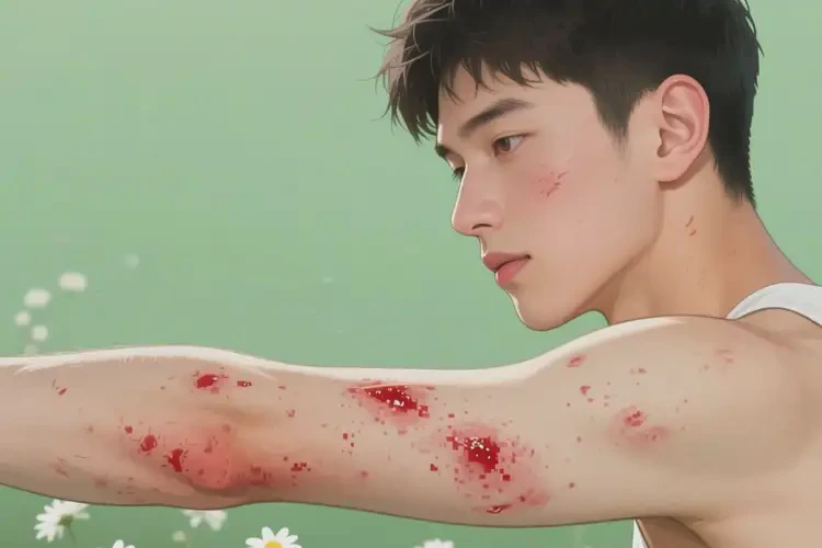 男生手臂上容易起濕疹能靠自己自愈嗎(圖4)