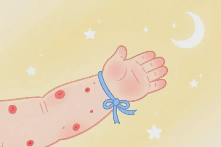 寶寶手臂容易長濕疹能徹底自愈嗎(圖3)