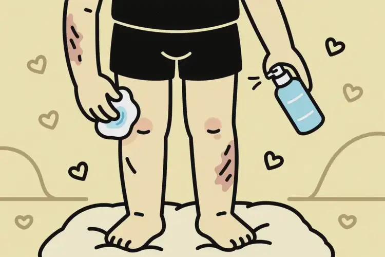 小兒四肢長(zhǎng)濕疹能夠徹底治愈嗎(圖1)