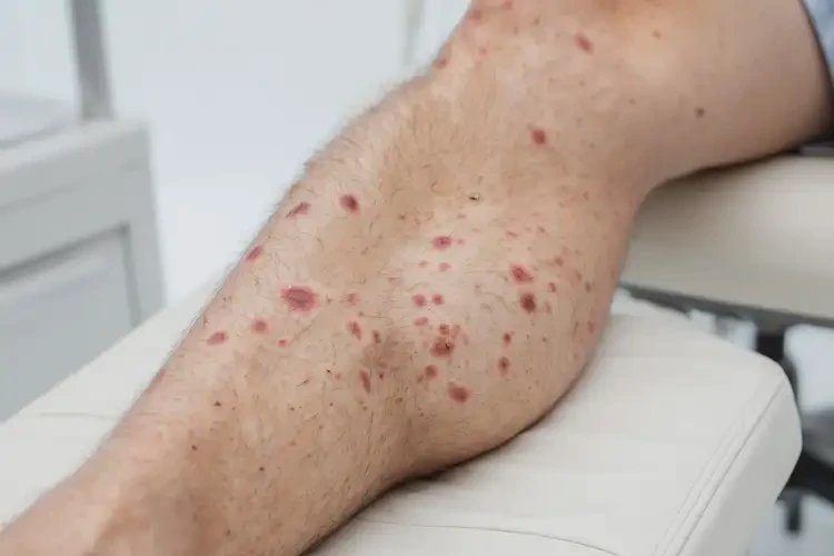 青年人腳上經(jīng)常長(zhǎng)濕疹不管它會(huì)自己自愈嗎(圖4)