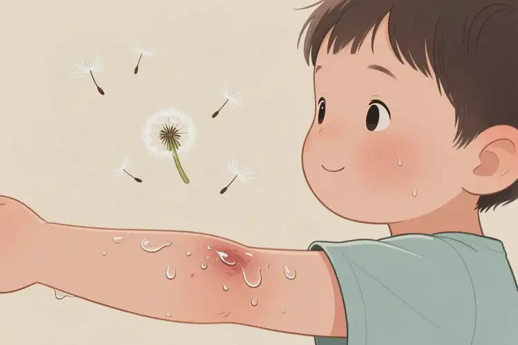 孩子手臂上經(jīng)常起濕疹不管它會(huì)自己痊愈嗎(圖2)