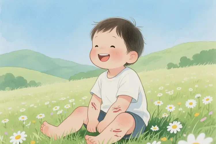 少兒全身出現(xiàn)濕疹能靠自己自愈嗎(圖4)