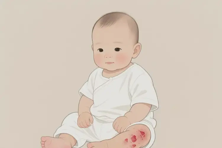 嬰幼兒大腿上容易起濕疹不管它會自己痊愈嗎(圖4)