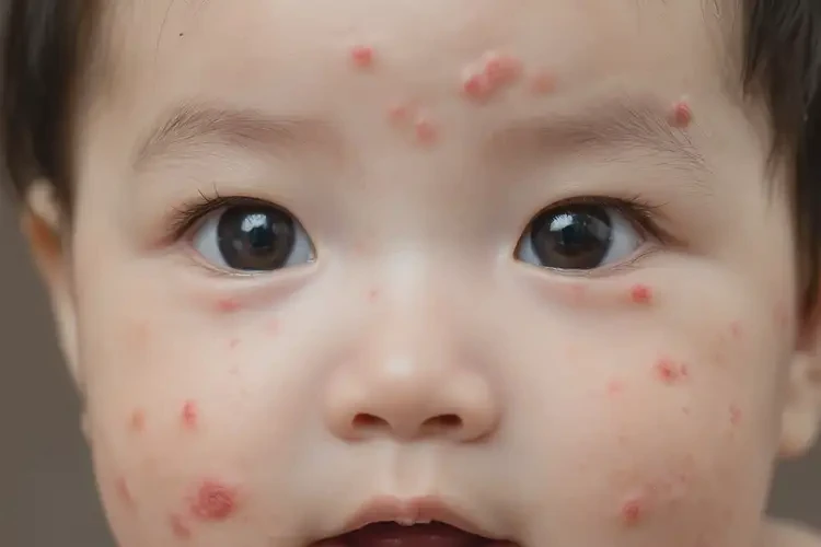 嬰兒面部有濕疹能靠自己自愈嗎(圖4)