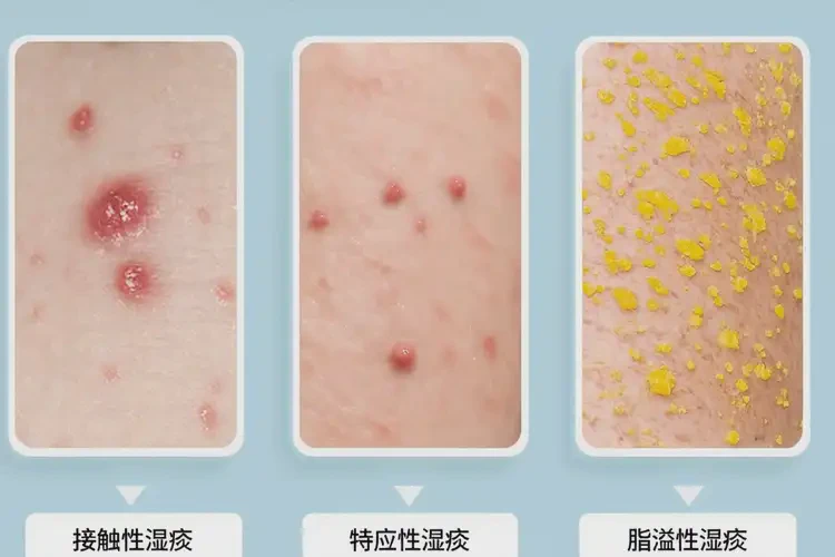 少兒肚子起濕疹不管它會自己痊愈嗎(圖2)