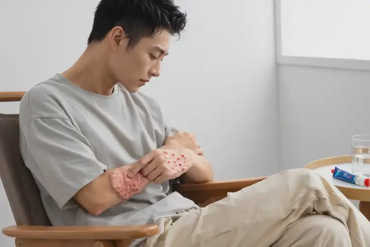 青年人屁股起湿疹可以彻底自愈吗(图2)