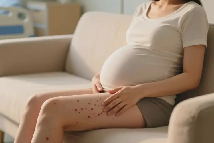 產(chǎn)婦小腿出現(xiàn)濕疹不管它會自己痊愈嗎(圖4)