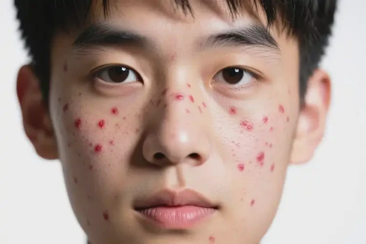 大學(xué)生臉上起濕疹不管它會(huì)自己痊愈嗎(圖1)