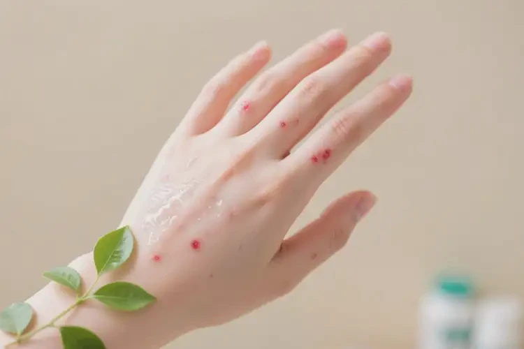 女生手上偶尔长湿疹不管它会自己痊愈吗(图4)