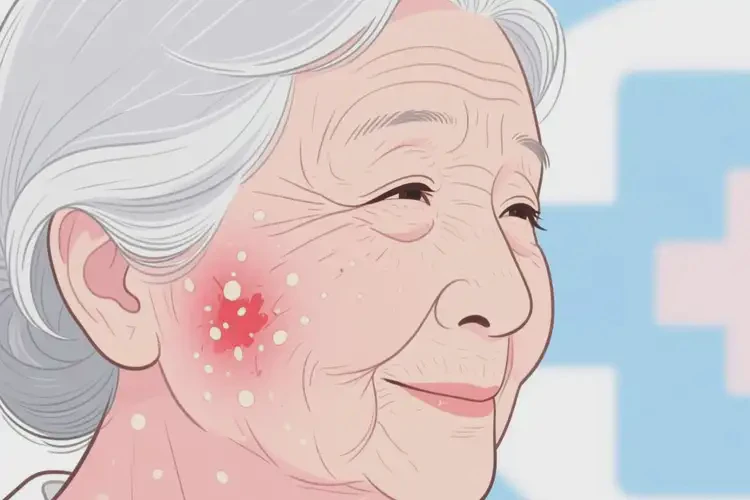 高齡老人面部經(jīng)常起濕疹不管它會自己痊愈嗎(圖3)