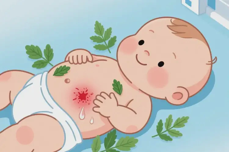 婴儿肚子经常起湿疹能够彻底治愈吗(图3)