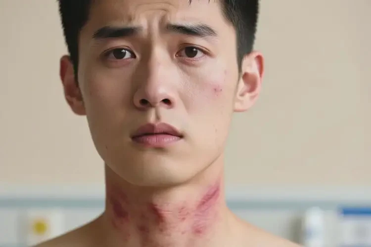 男性脖子起濕疹不管它會(huì)自己好嗎(圖4)