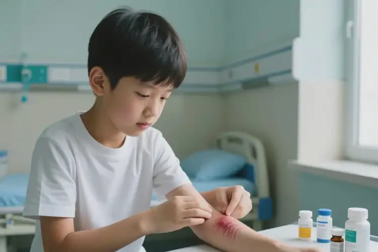 青少年全身經(jīng)常起濕疹能夠徹底治愈嗎(圖1)