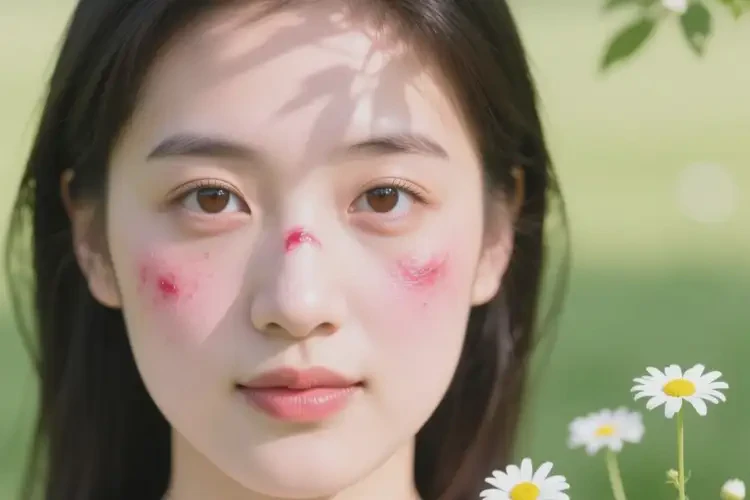 女生臉上經(jīng)常起濕疹能徹底自愈嗎(圖4)