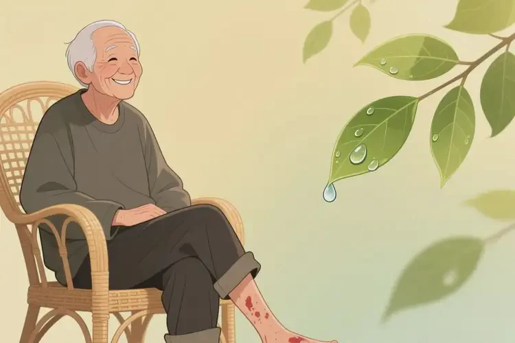 高齡老人小腿上經(jīng)常長濕疹能徹底自愈嗎(圖4)