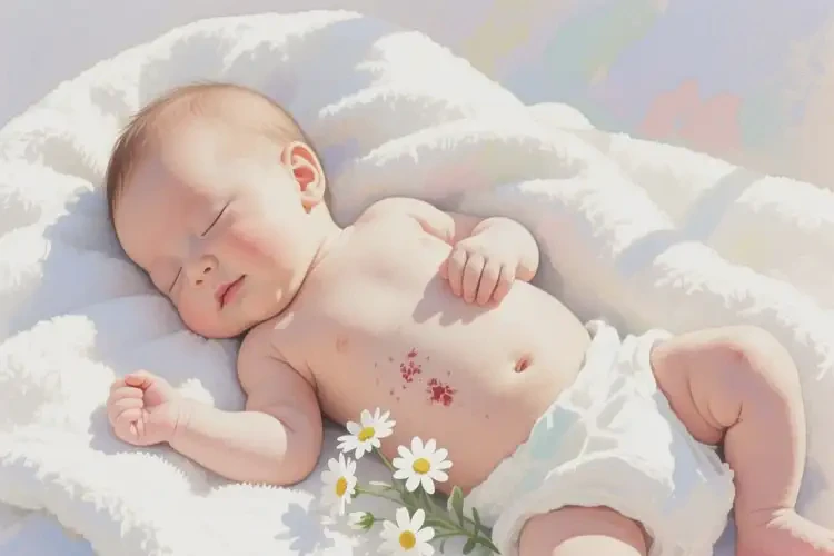 寶寶肚子起濕疹可以徹底自愈嗎(圖3)