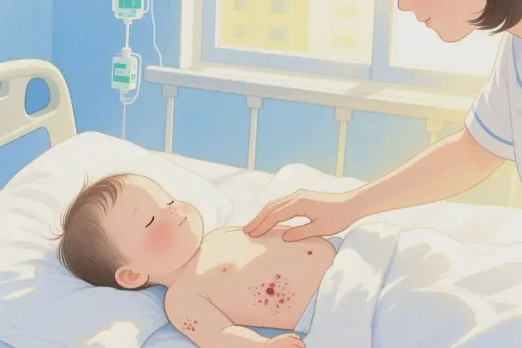 幼兒肚子出現(xiàn)濕疹能徹底自愈嗎(圖4)