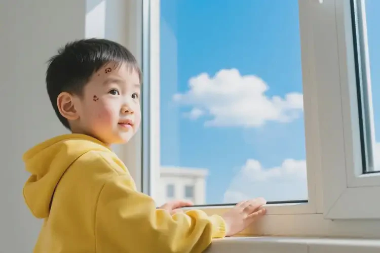 小學生面部偶爾長濕疹可不可以徹底自愈(圖1)