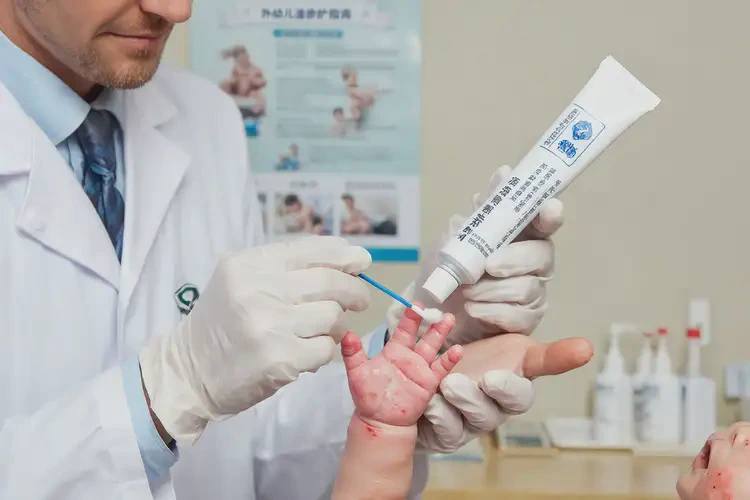 嬰兒手上起濕疹可以徹底自愈嗎(圖2)