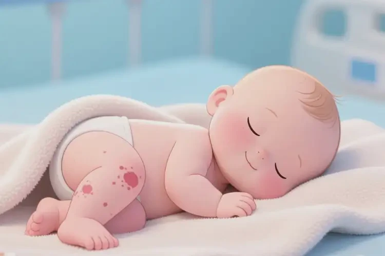 嬰兒大腿上出濕疹不管它會自己自愈嗎(圖3)