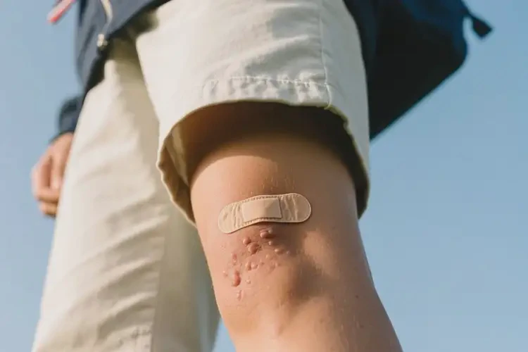 中学生大腿上出现湿疹能不能彻底自愈(图1)