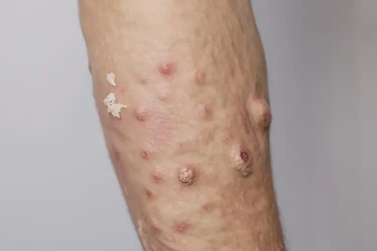 女生手臂上出现湿疹不管它会自己痊愈吗(图3)