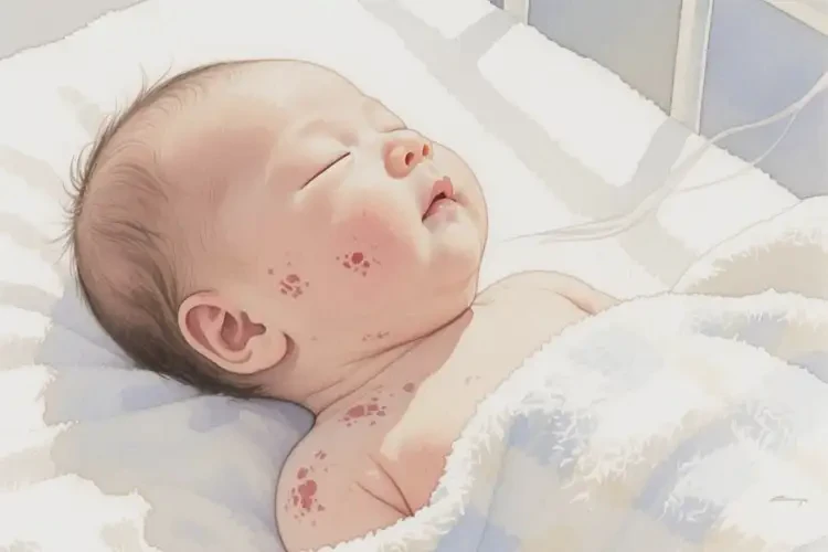 幼儿脖子经常长湿疹不管它会自己好吗(图1)