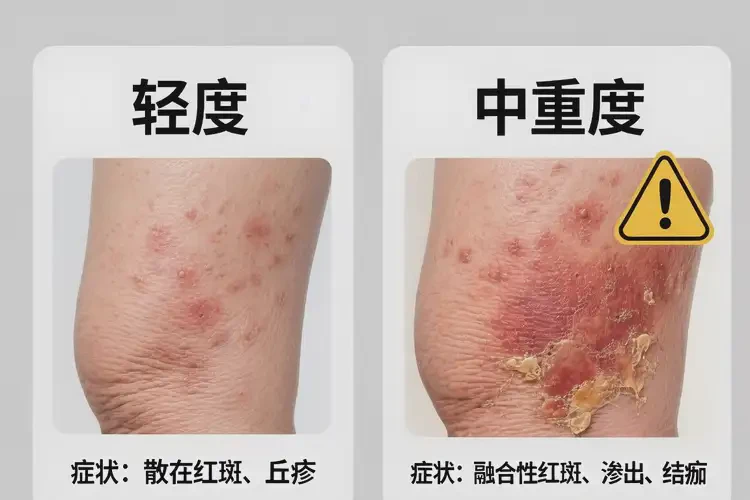 老人身上容易長濕疹能靠自己自愈嗎(圖3)