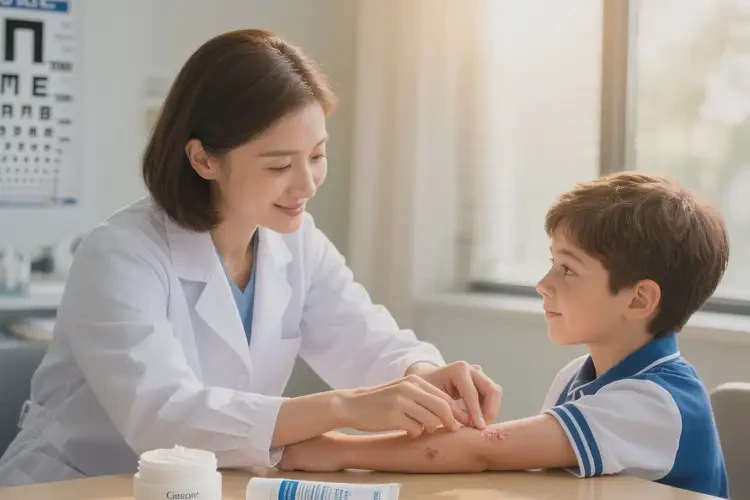 小學(xué)生手臂上長(zhǎng)濕疹可以徹底自愈嗎(圖3)