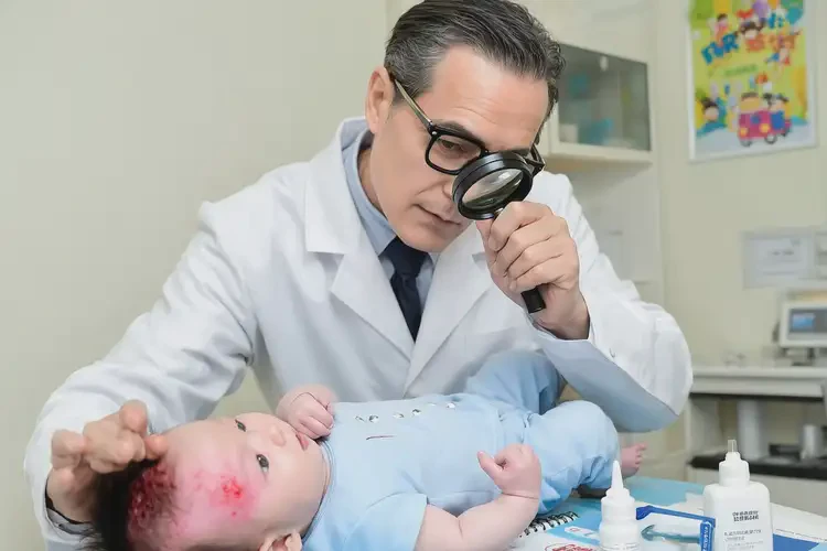 寶寶脖子上經(jīng)常長濕疹不管它會自己自愈嗎(圖1)