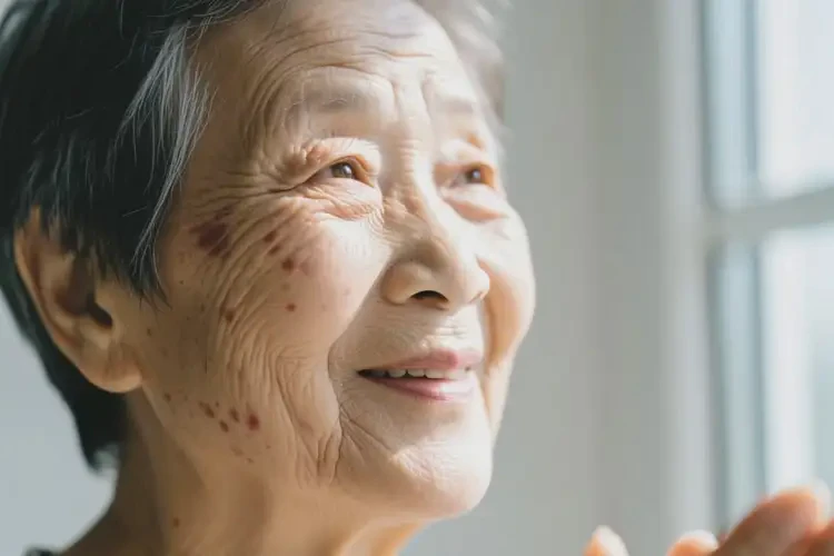 老人臉上出現(xiàn)濕疹能夠徹底治愈嗎(圖1)