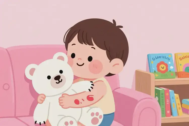 幼兒身上起濕疹不管它會自己好嗎(圖1)