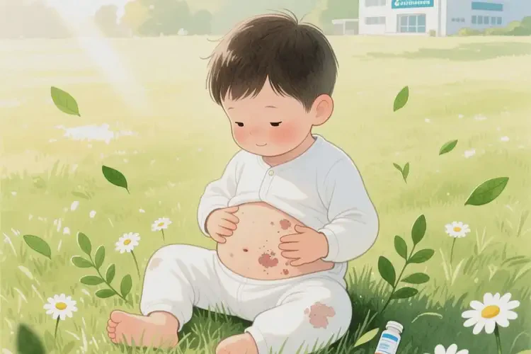 少兒肚子起濕疹可以徹底自愈嗎(圖4)