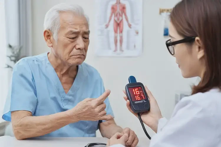 老年人中午血糖16(圖1)