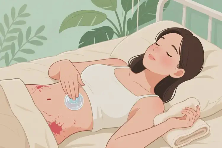 女性肚子起濕疹可不可以徹底自愈(圖1)