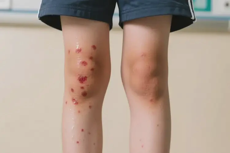 中学生小腿出湿疹不管它会自己痊愈吗(图4)