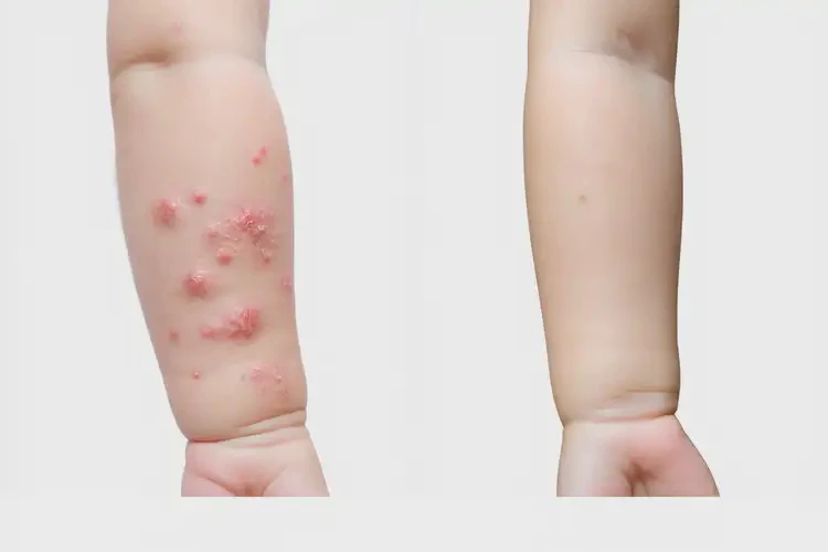 嬰幼兒手臂容易長濕疹可不可以徹底自愈(圖2)