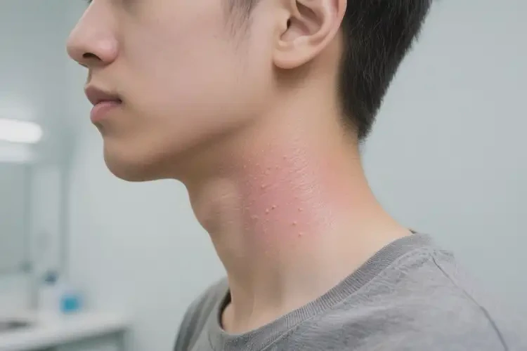 男生脖子出濕疹能靠自己自愈嗎(圖4)