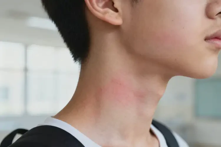 大學(xué)生脖子長濕疹能不能徹底自愈(圖3)