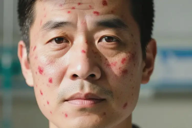 男人面部容易長濕疹可以徹底自愈嗎(圖4)