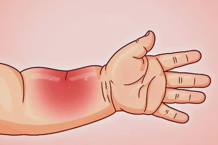 嬰幼兒手臂上容易長濕疹能靠自己自愈嗎(圖1)