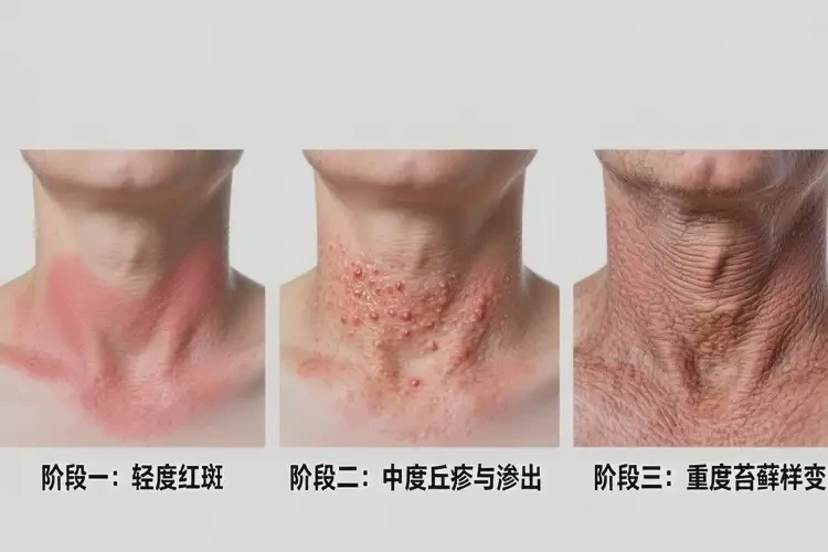 大學(xué)生脖子上偶爾起濕疹可不可以徹底自愈(圖3)